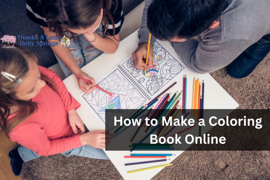 How to Make a Coloring Book Online